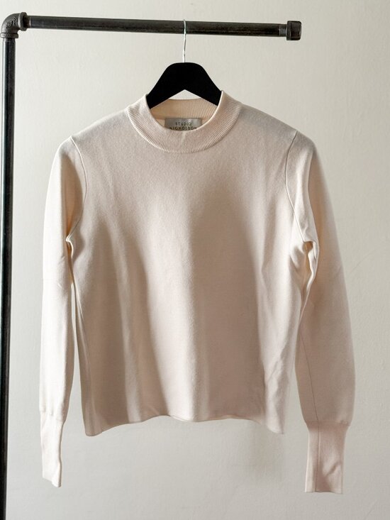Studio Nicholson Sweaters - Studio Nicholson Wheeler Merino Wool Silk Cashmere Sweater size 0